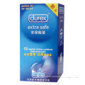 Long Pleasure Natural Climax Delay Condoms / Male Latex Condom Extra Safe Oem
